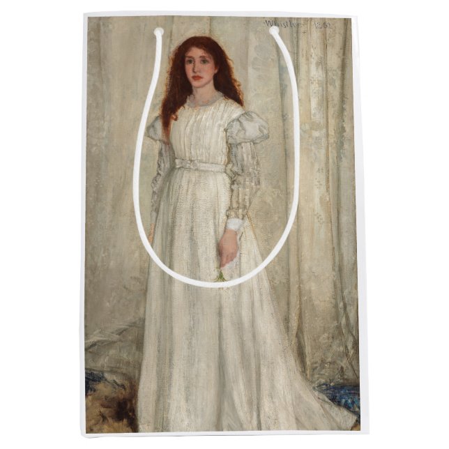 James Whistler - Symphony in White No. 1 Medium Gift Bag (Front)