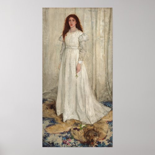 James Whistler _ Symphony in White No 1 Poster