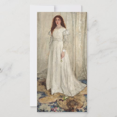 James Whistler _ Symphony in White No 1 Thank You Card
