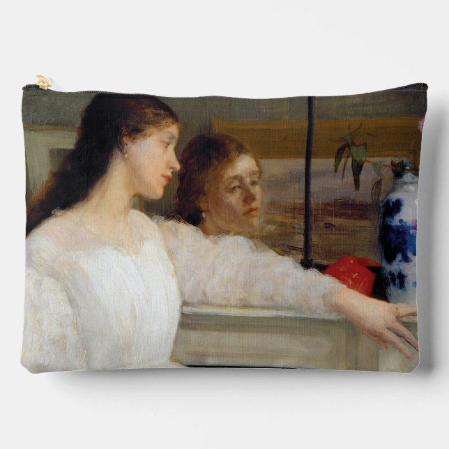 James Whistler - Symphony in White No. 2 Accessory Pouch (Front)