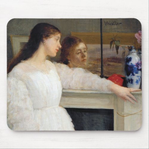 James Whistler _ Symphony in White No 2 Mouse Pad