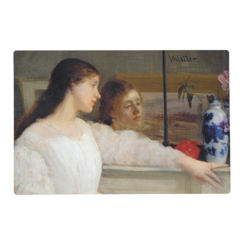 James Whistler _ Symphony in White No 2 Placemat
