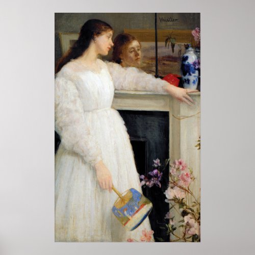 James Whistler _ Symphony in White No 2 Poster