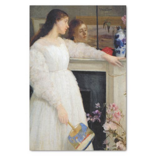 James Whistler _ Symphony in White No 2 Tissue Paper