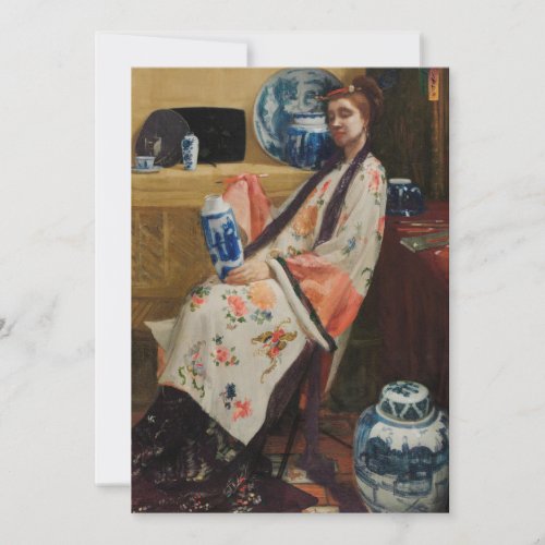 James Whistler _ The Lange Leizen of the Six Marks Thank You Card