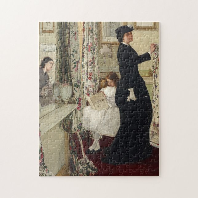 James Whistler - The Music Room Jigsaw Puzzle (Vertical)
