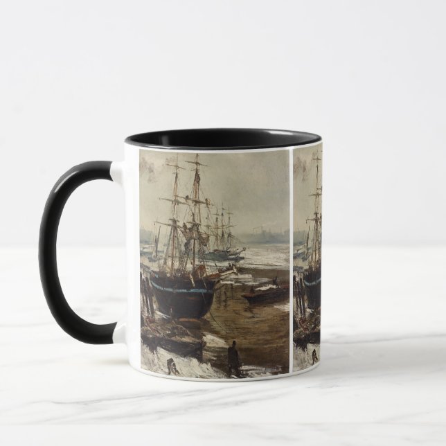 James Whistler - The Thames in Ice Mug (Left)