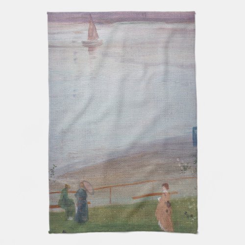 James Whistler _ Variations in Violet and Green Kitchen Towel