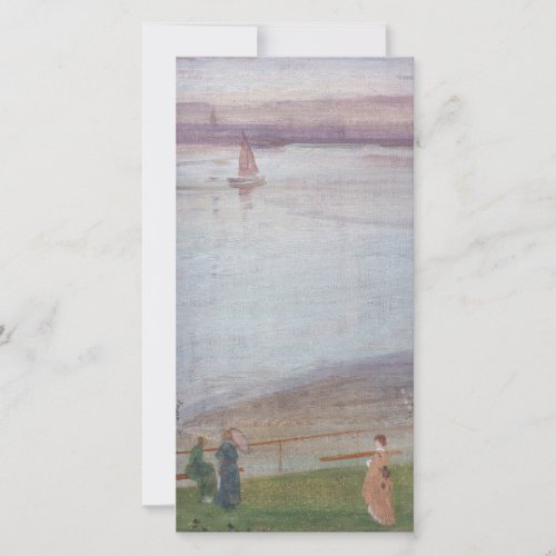 James Whistler _ Variations in Violet and Green Thank You Card