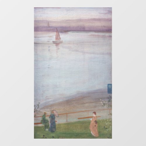 James Whistler _ Variations in Violet and Green Window Cling