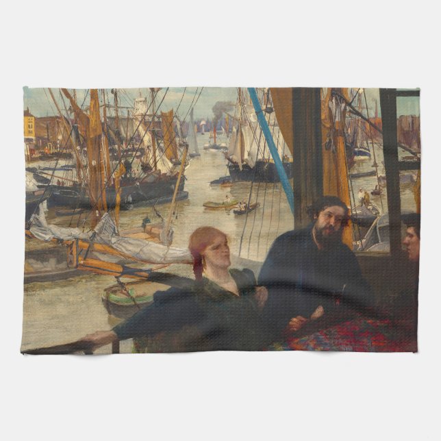 James Whistler - Wapping Kitchen Towel (Horizontal)