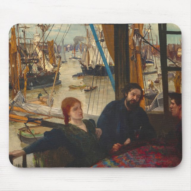 James Whistler - Wapping Mouse Pad (Front)