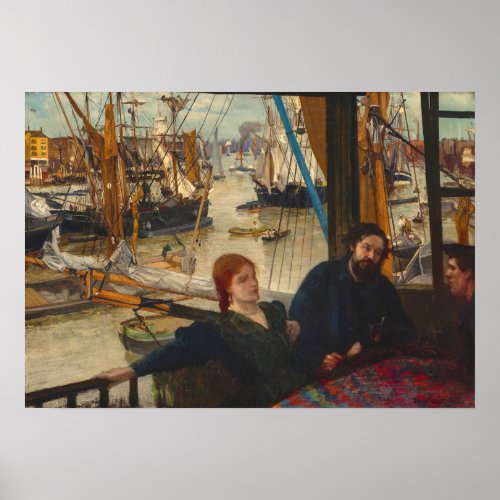 James Whistler _ Wapping Poster