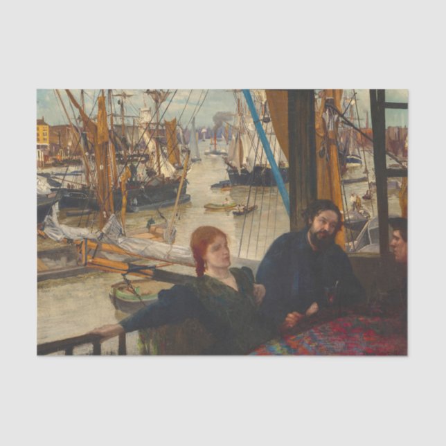James Whistler - Wapping Tissue Paper (Front)