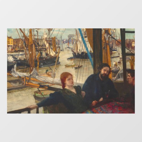 James Whistler _ Wapping Window Cling