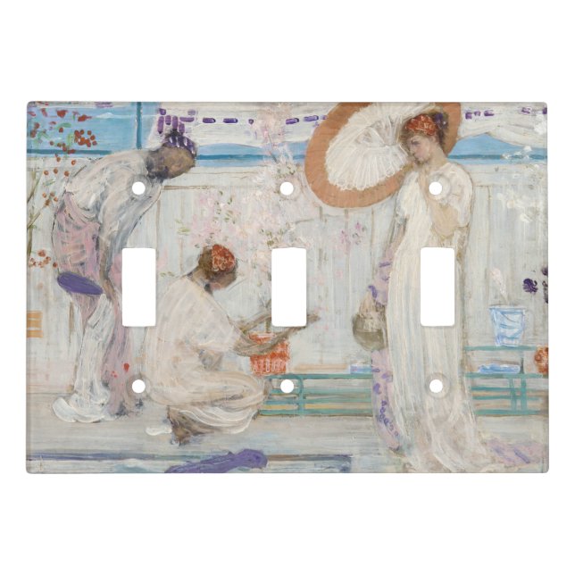 James Whistler - White Symphony, Three Girls Light Switch Cover (Front)