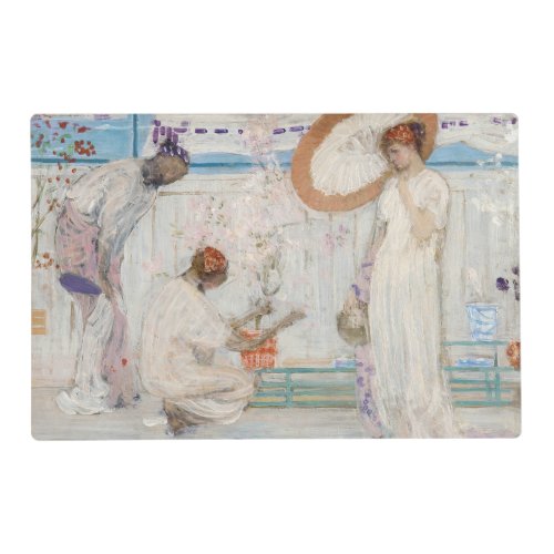 James Whistler _ White Symphony Three Girls Placemat