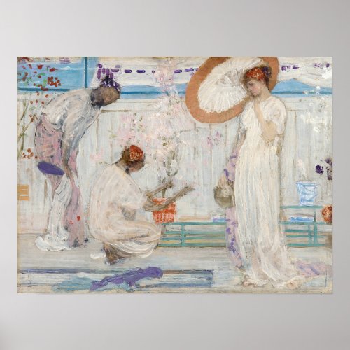 James Whistler _ White Symphony Three Girls Poster