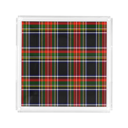 Jameson Scottish Tartan Acrylic Tray | Zazzle.com