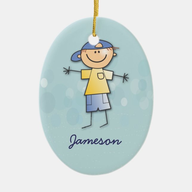 Jameson's room ceramic ornament (Front)