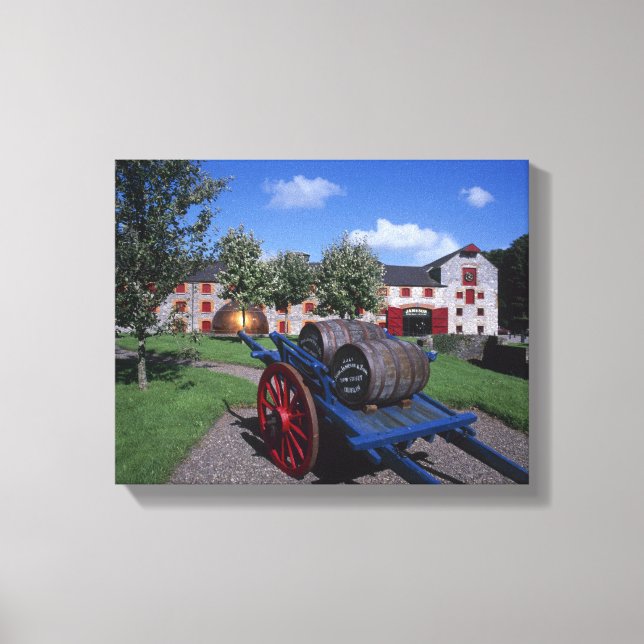 Jamesons Whisky Heritage Centre, Midleton, Canvas Print (Front)