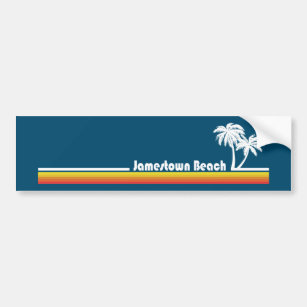 Jamestown Beach Virginia Bumper Sticker