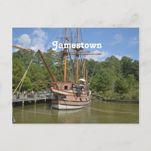 Jamestown Postcard