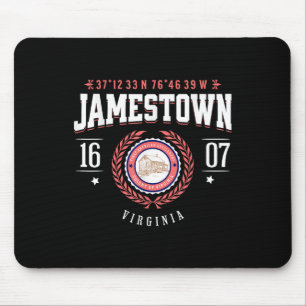 Jamestown Virginia Colony Rustic Souvenir Revoluti Mouse Pad