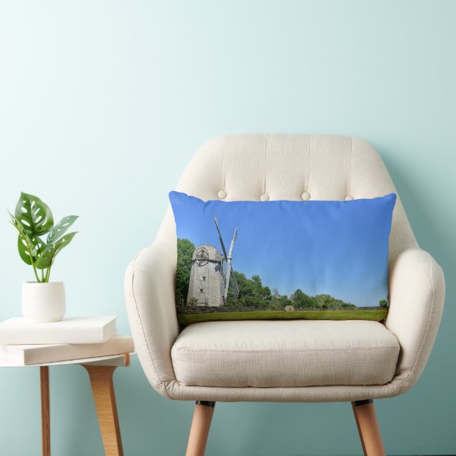 Jamestown Windmill Lumbar Pillow (Chair)