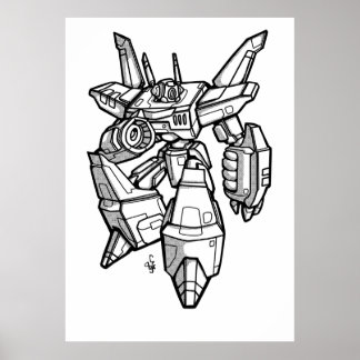 Jamezon mech poster