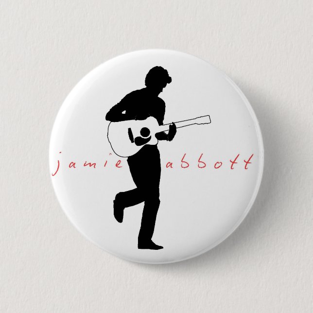 Jamie Abbott Classic Badge Button (Front)