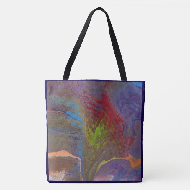 Jamie - Abstract Painting - Original Artwork Tote (Front)