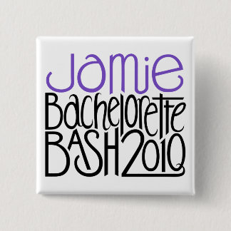 Jamie Bachelorette Bash 2010 Pinback Button