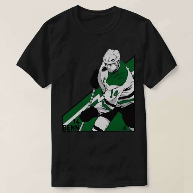 Jamie Benn Dallas Angle TShirt 2 (Design Front)