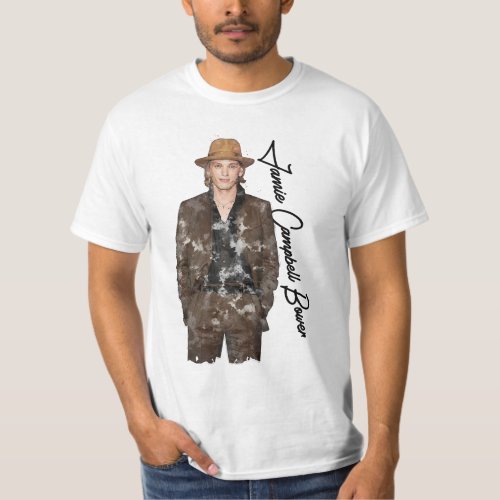 Jamie Campbell Bower cool T_Shirt