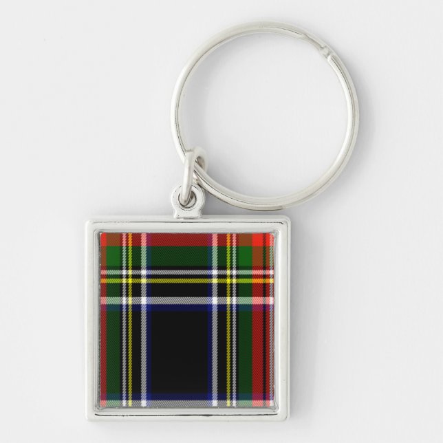 Jamison Scottish Tartan Keychain (Front)