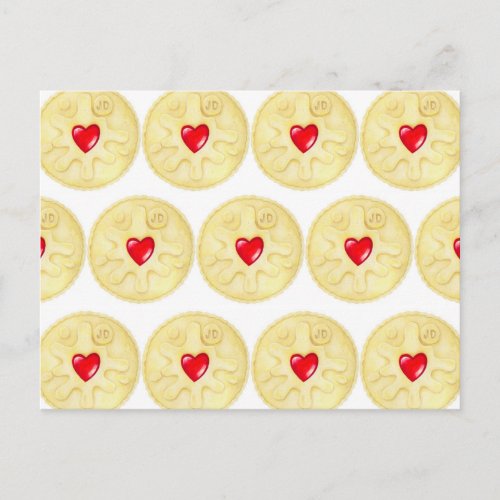 Jammie Dodger Biscuit Postcard