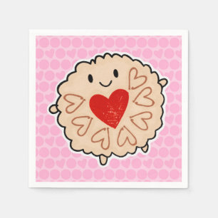 Jammie Dodger Paper Napkins