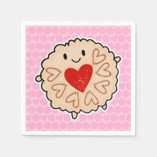 Jammie Dodger Paper Napkins