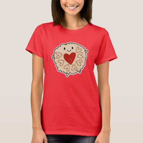 Jammie Dodger Watercolour T_Shirt