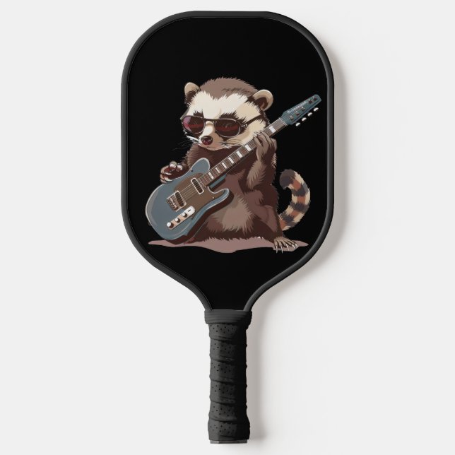 Jammin Badger Pickleball Paddle (Front)