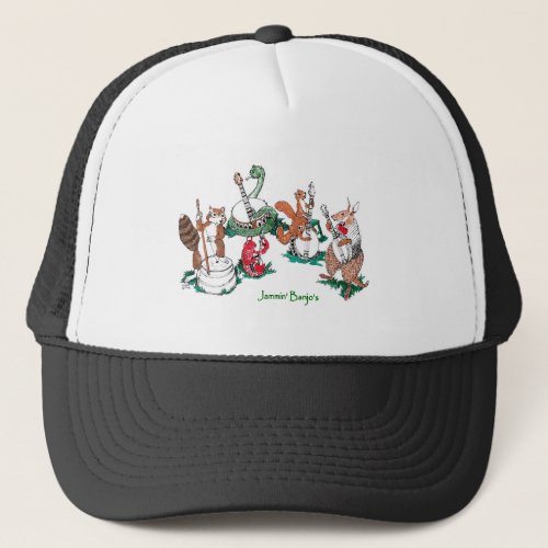 Jammin Banjos Wildlife Trucker Hat