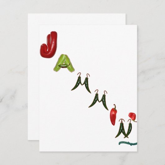 Jammin' Chili Peppers (Front/Back)