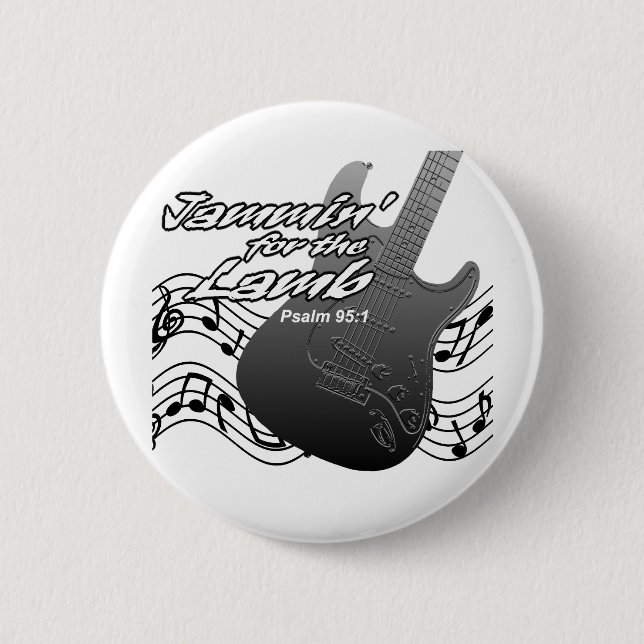 Jammin for the Lamb Button (Front)