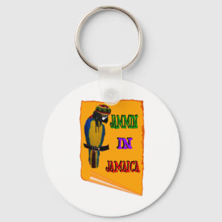 Jammin' in Jamaica Keychain