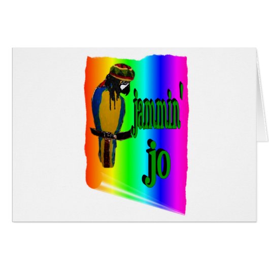 Jammin' Jo Cards (Front Horizontal)