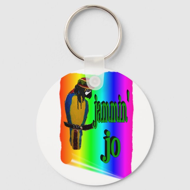 Jammin' Jo Keychain (Front)