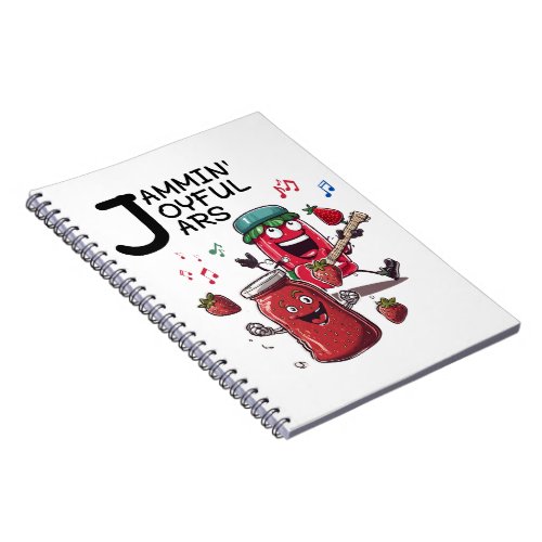 Jammin Joyful Jars Notebook