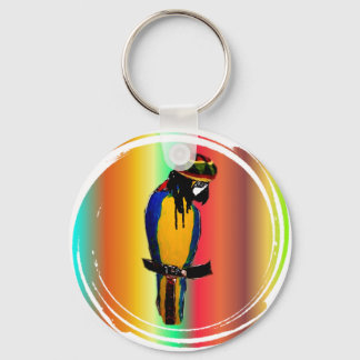 JAMMIN PARROT KEYCHAIN