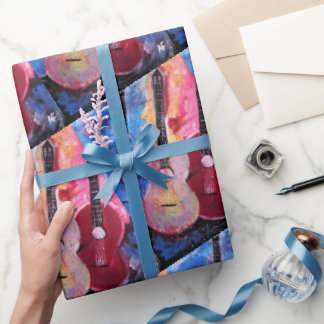 Jamming be Goode Painting by Alfred Fox Wrapping Paper